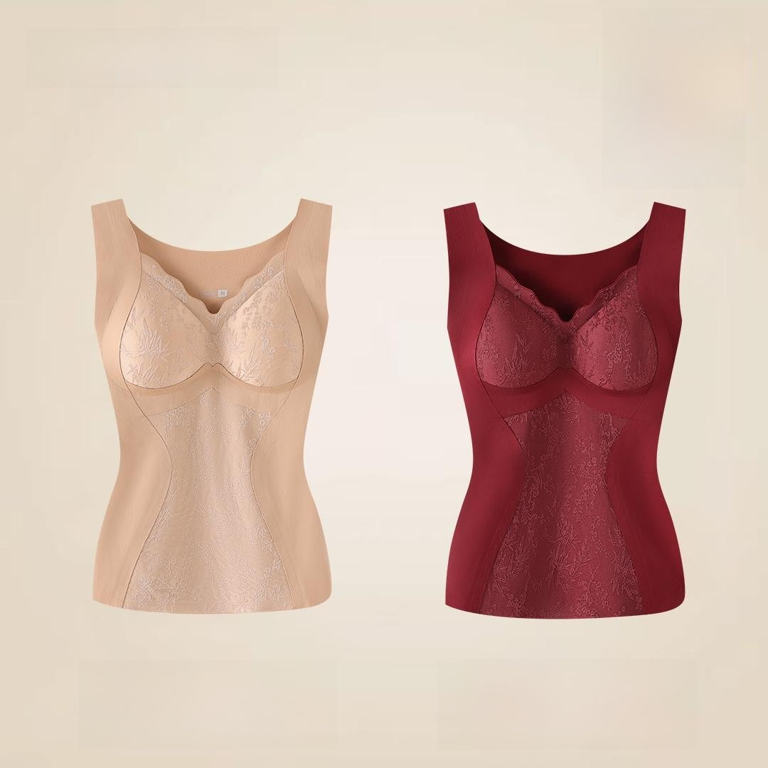 Warmth-retaining vest base layer