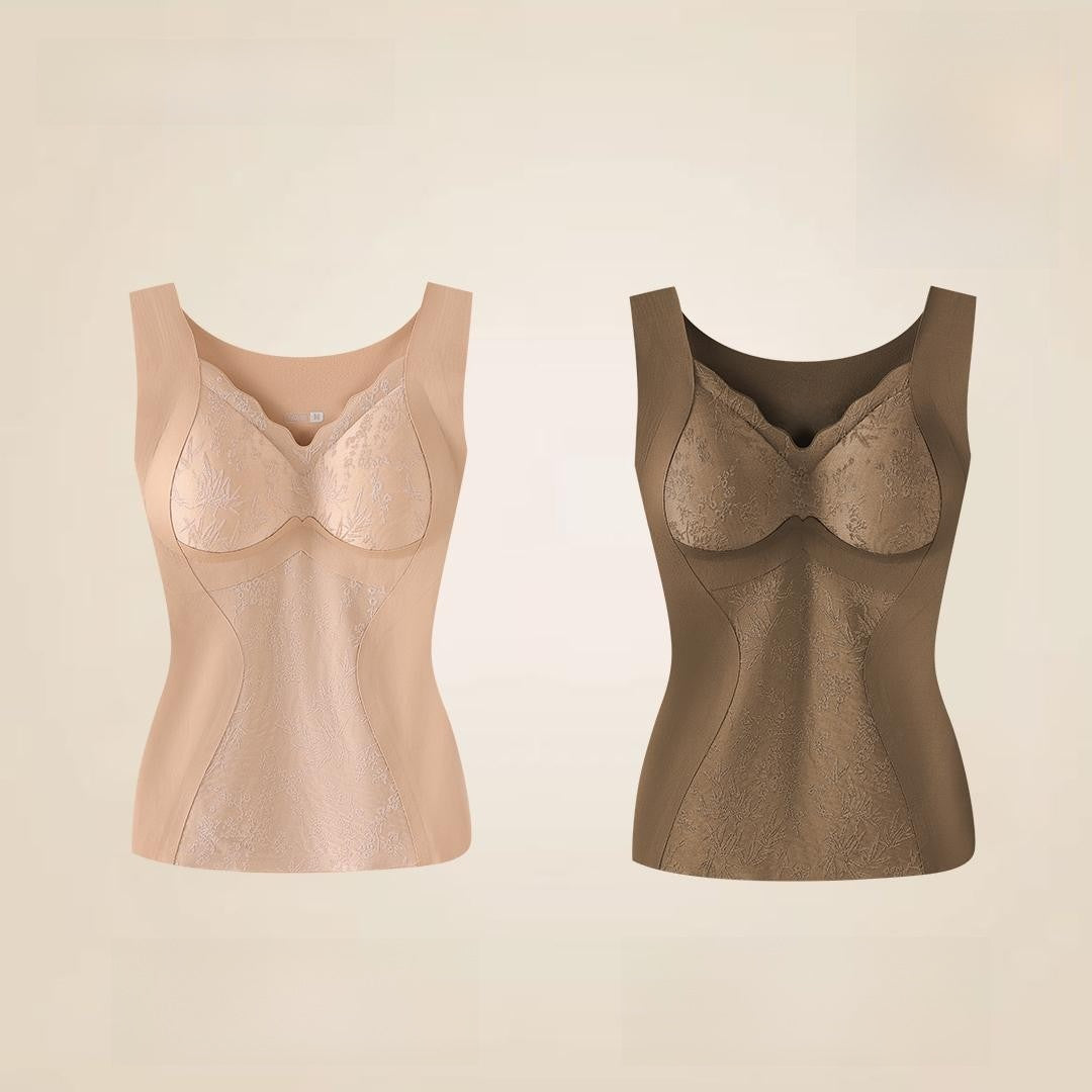 Warmth-retaining vest base layer