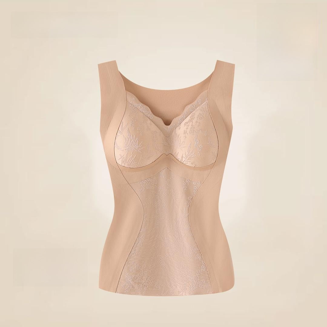 Warmth-retaining vest base layer