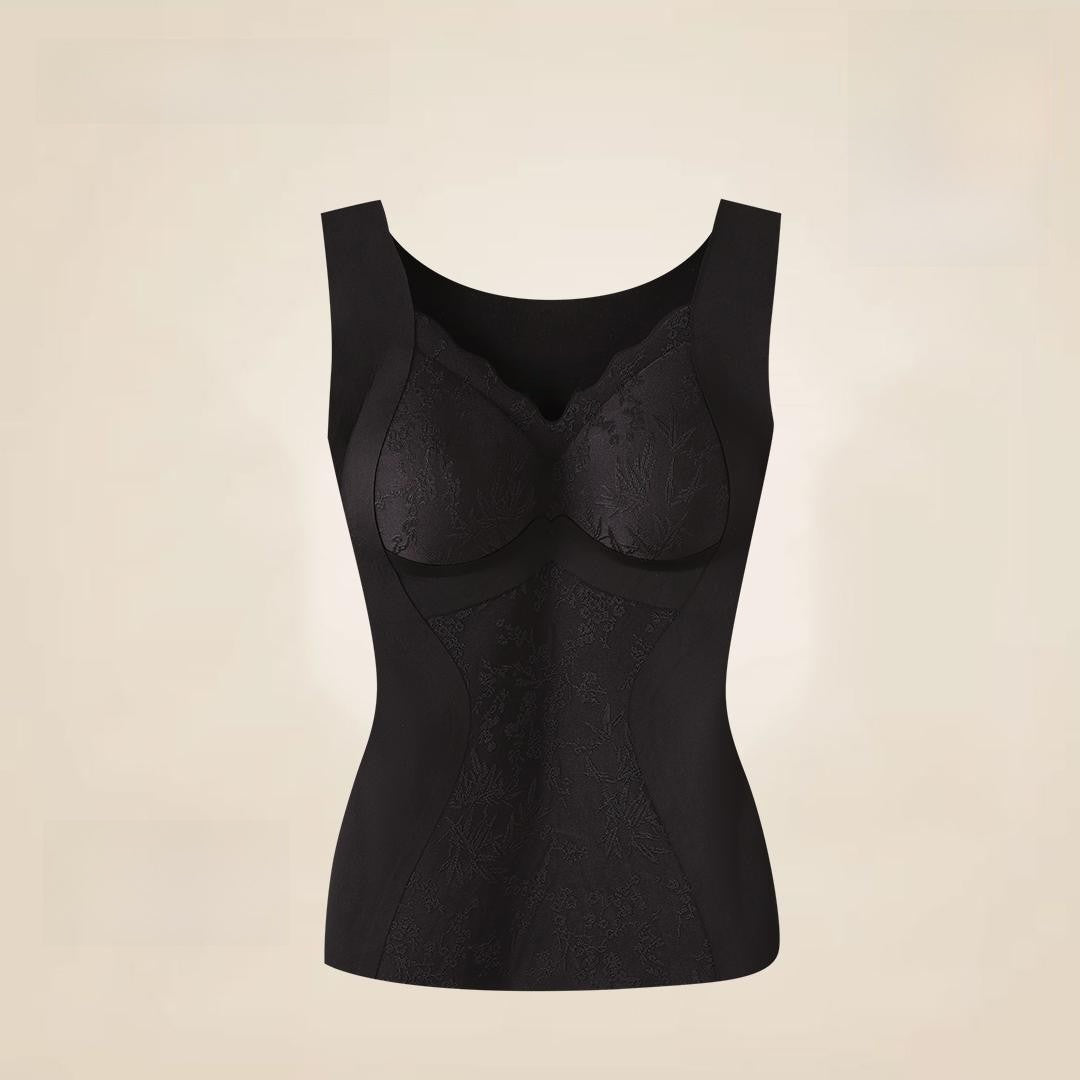 Warmth-retaining vest base layer