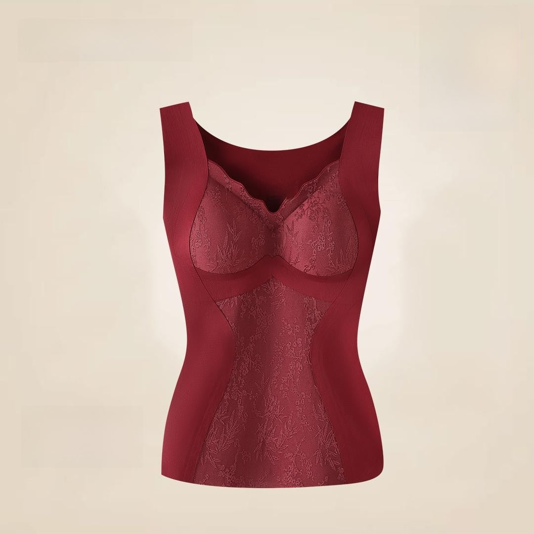 Warmth-retaining vest base layer