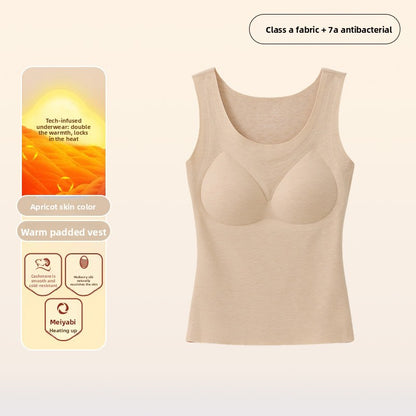 Warmth-retaining vest