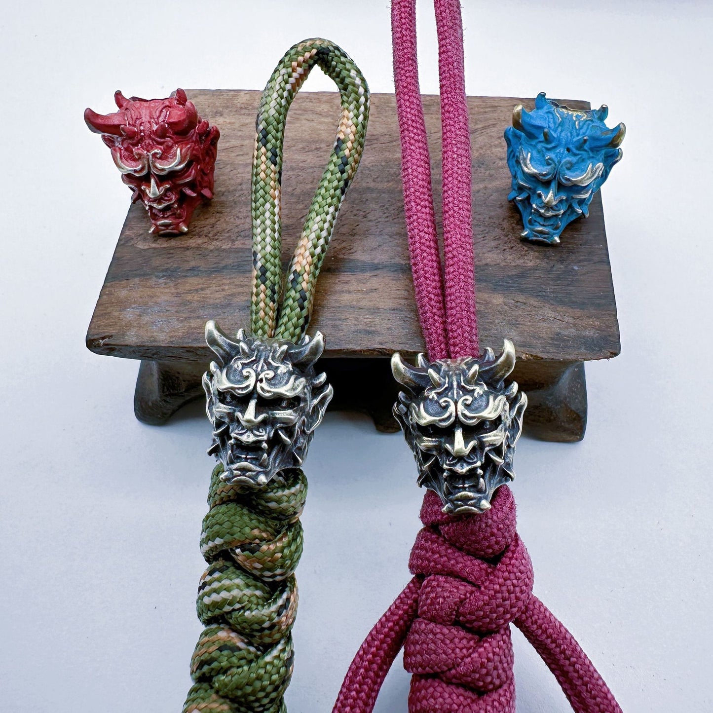 Warrior Demon Skull Sword Pendant