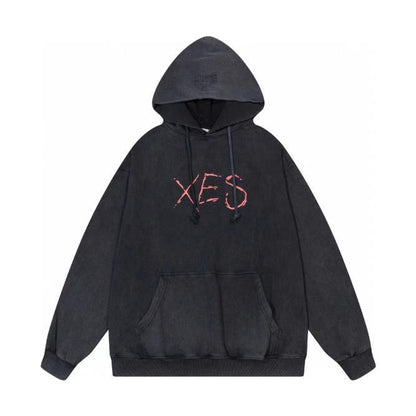 Wash and age hoodies and sweatshirts