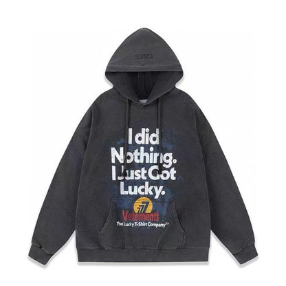 Wash and age hoodies and sweatshirts