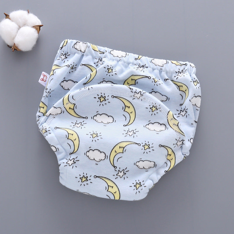 Washable Baby Training Pants Breathable Cotton Diaper
