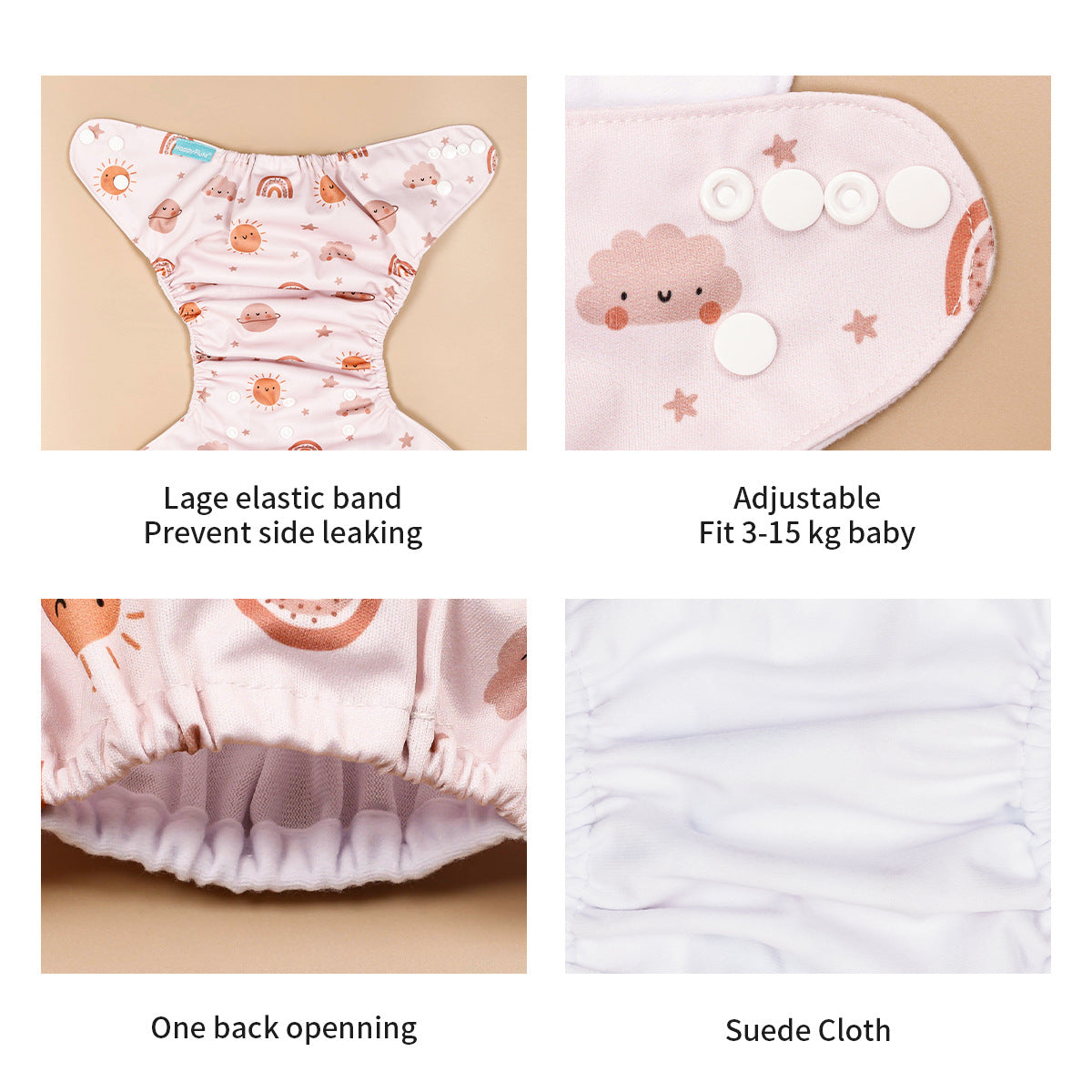 Washable Baby Waterproof Training Pants