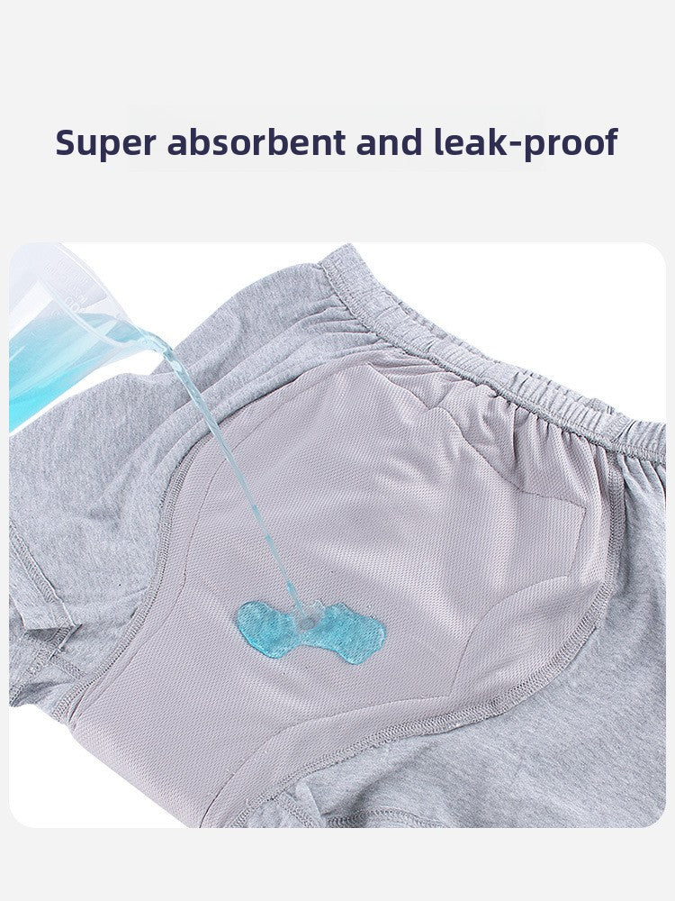 Washable Cotton Incontinence Underwear