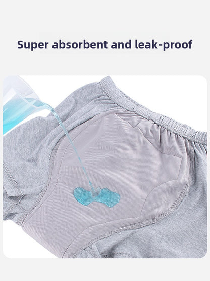 Washable Cotton Incontinence Underwear