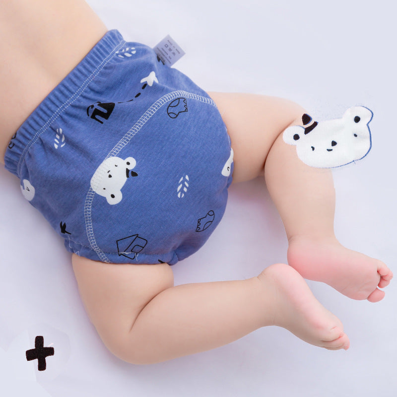 Washable Cotton Training Diaper Pants