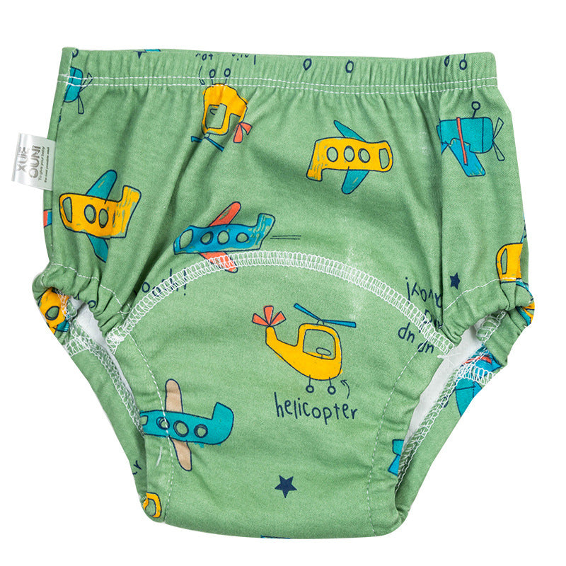 Washable Cotton Training Diaper Pants