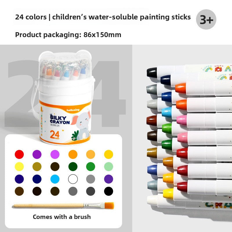 Washable Crayons Oil Pastels