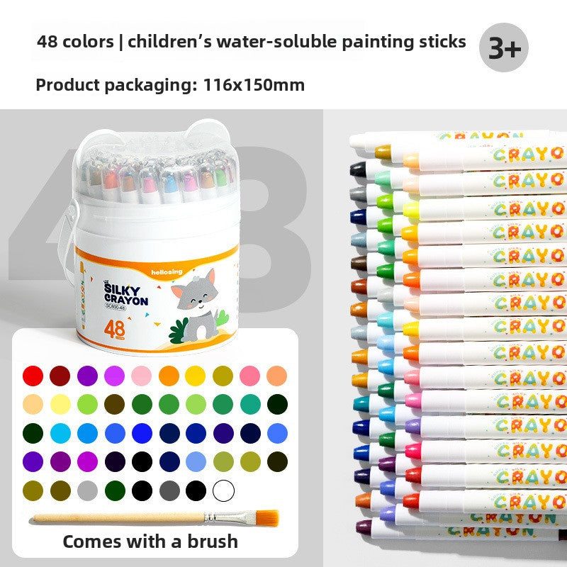 Washable Crayons Oil Pastels