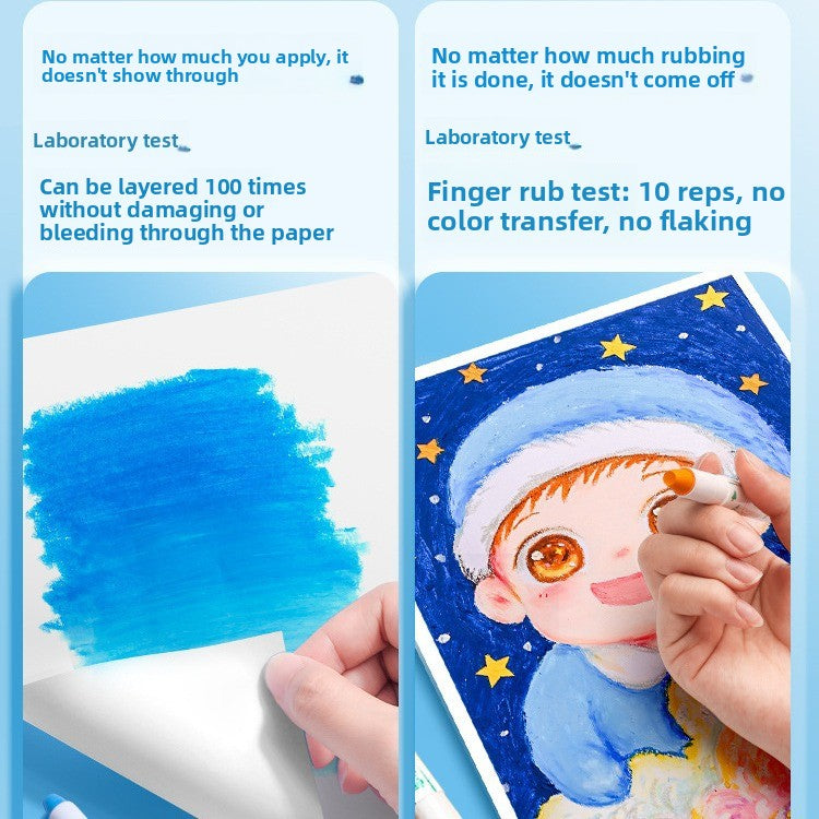 Washable Oil Pastel Crayons
