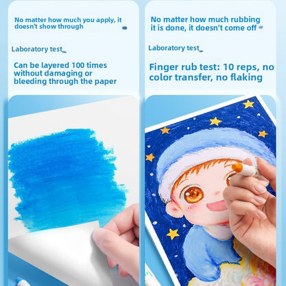 Washable Oil Pastel Crayons
