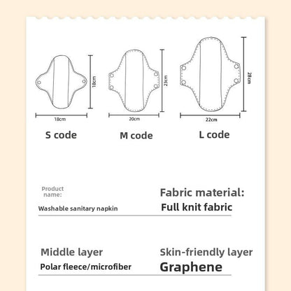 Washable sanitary pads