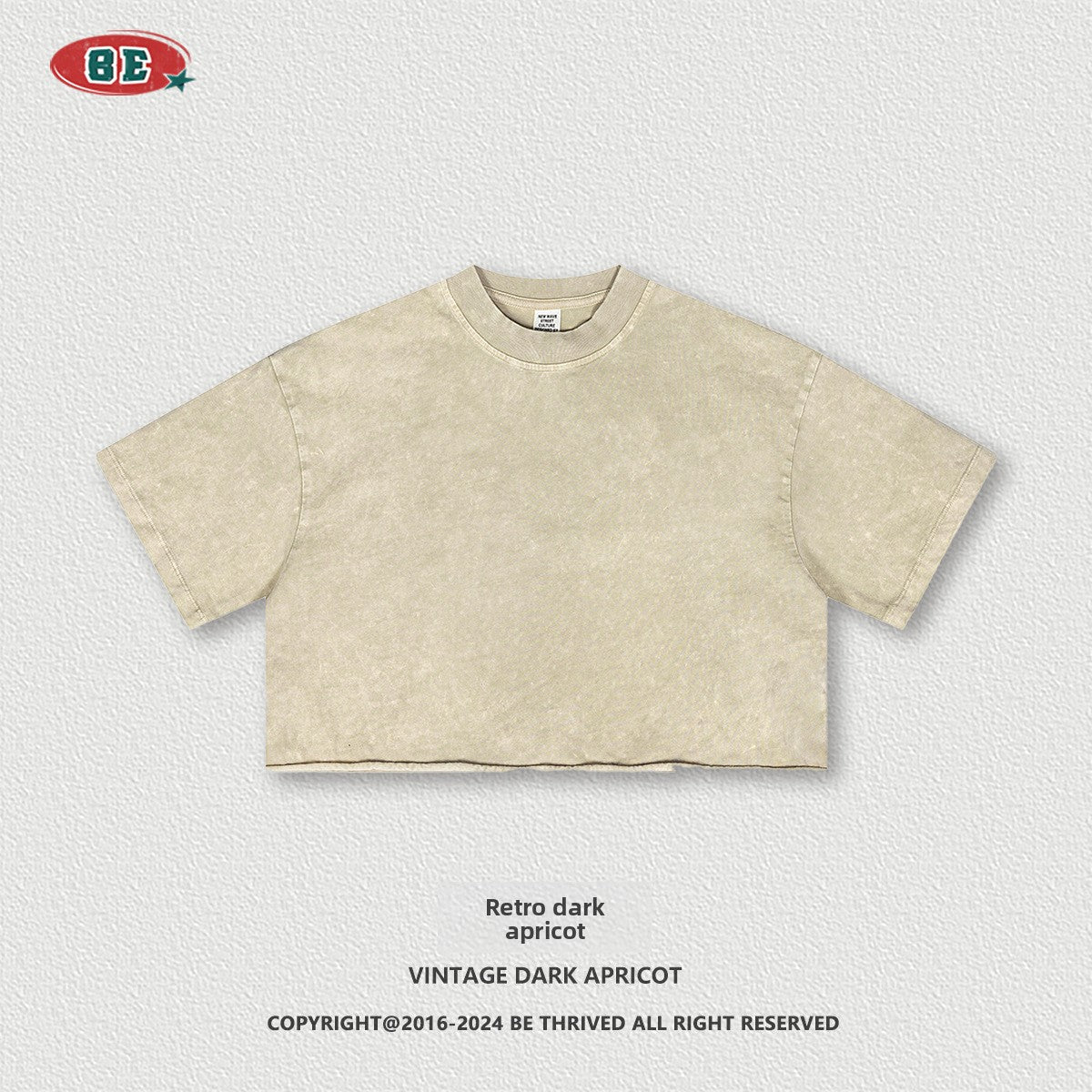 Washable short-sleeve T-shirt
