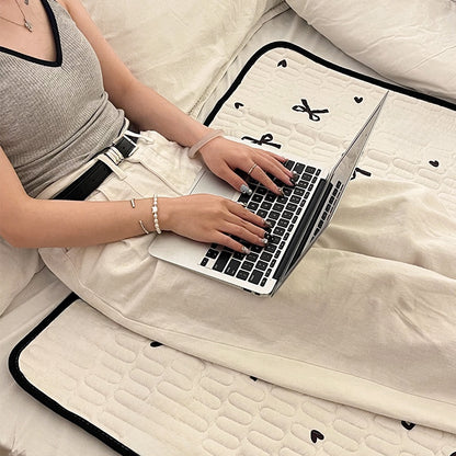 Washable Waterproof Bed Pad