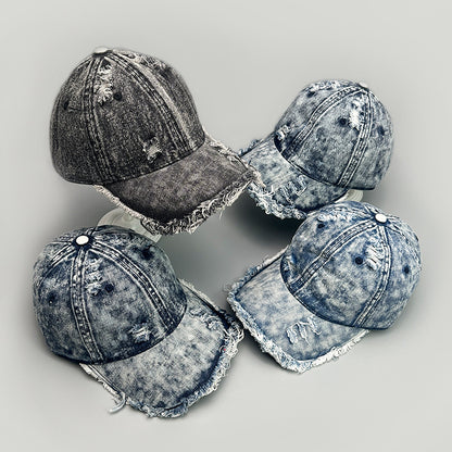 Washed American retro baseball cap