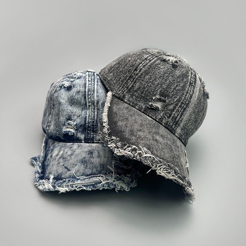Washed American retro baseball cap