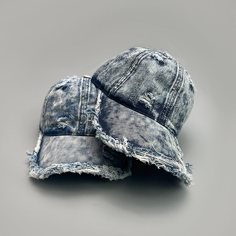 Washed American retro baseball cap