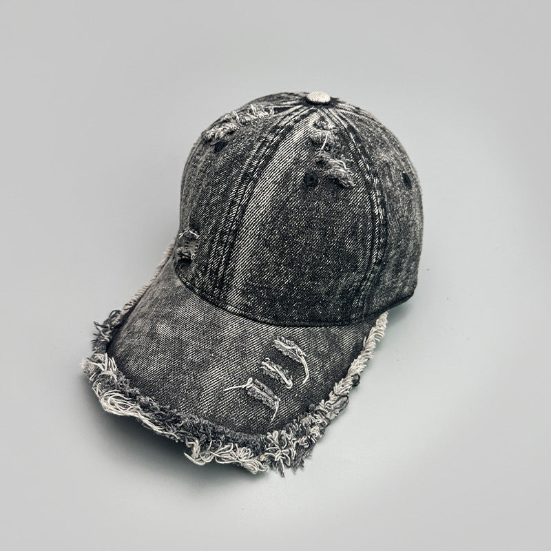 Washed American retro baseball cap