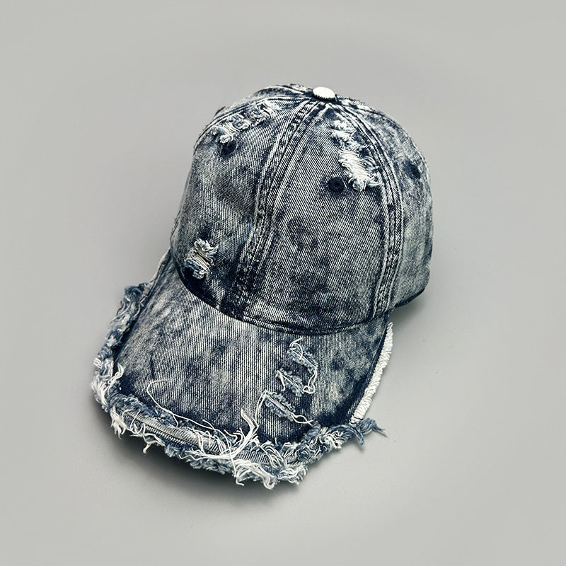 Washed American retro baseball cap