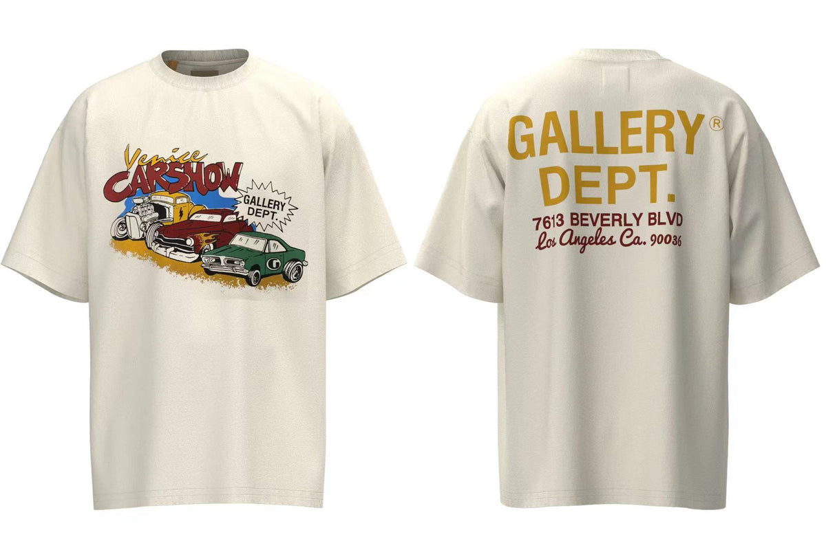 Washed and distressed T-shirt