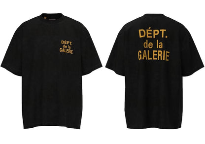 Washed and distressed T-shirt