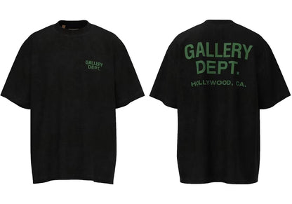 Washed and distressed T-shirt