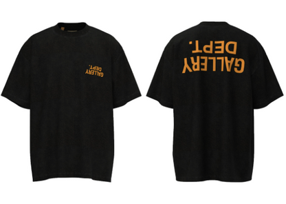 Washed and distressed T-shirt