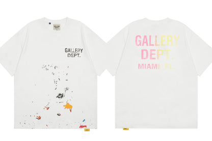 Washed and distressed T-shirt