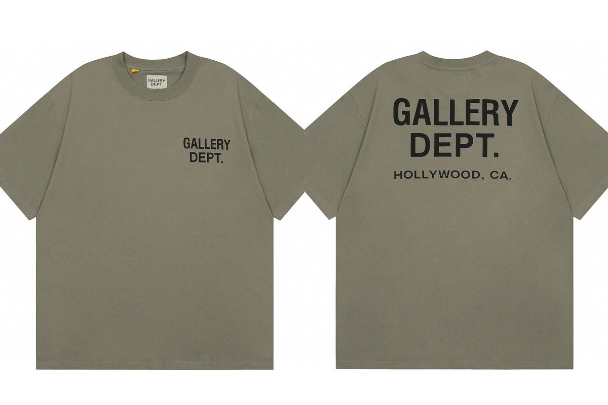Washed and distressed T-shirt