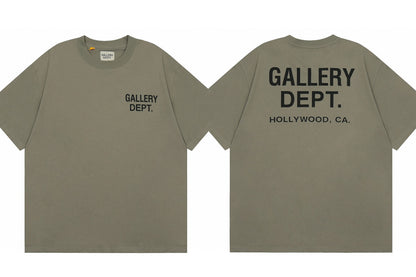 Washed and distressed T-shirt