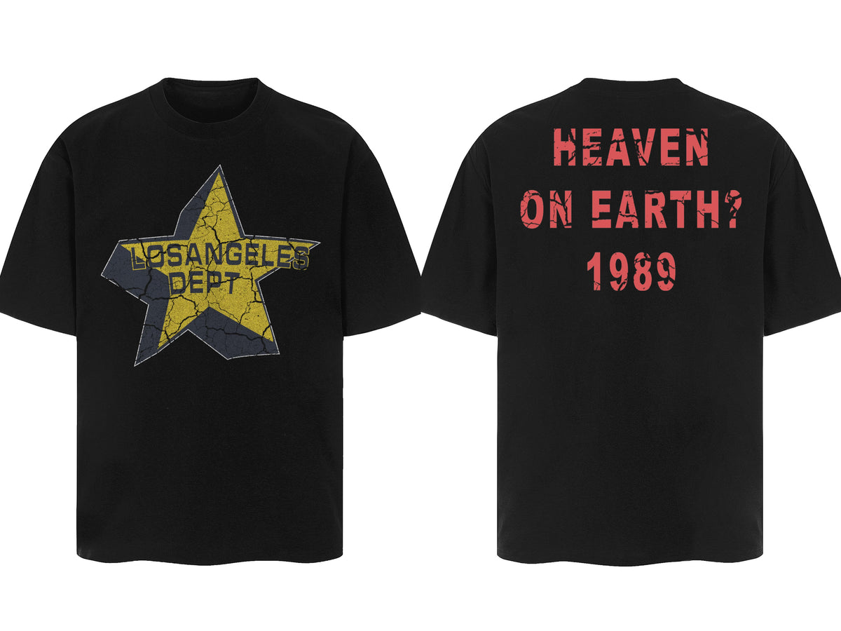 Washed and distressed T-shirt