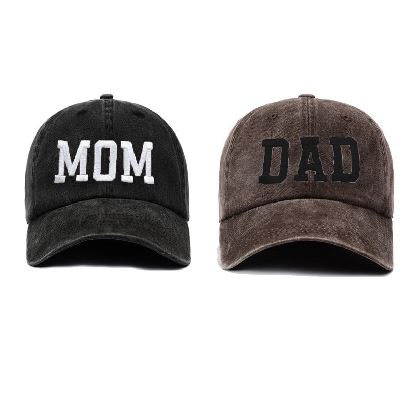 Washed baseball cap