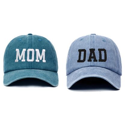 Washed baseball cap