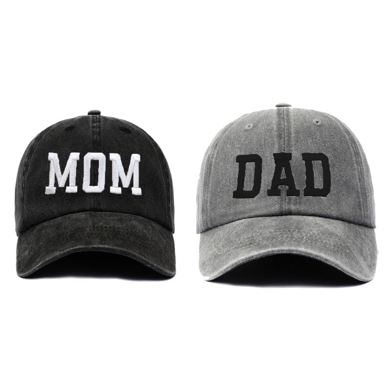 Washed baseball cap