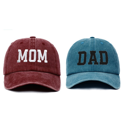 Washed baseball cap