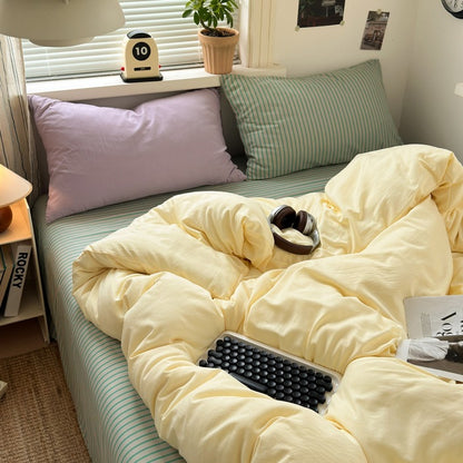 Washed Cotton Bedding Set