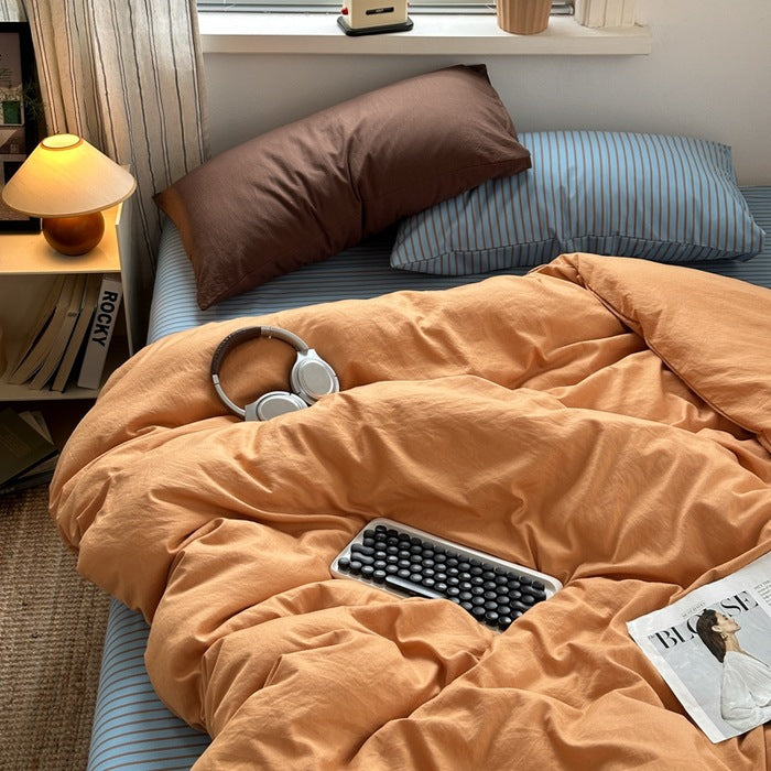 Washed Cotton Bedding Set