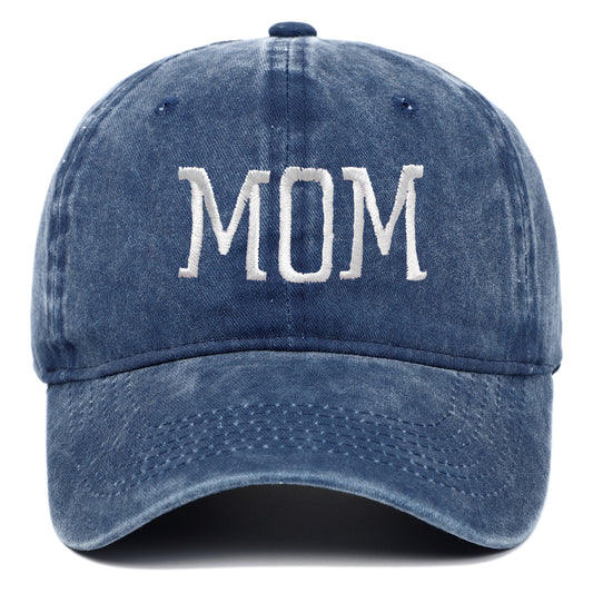 Washed Cotton Embroidered Baseball Cap