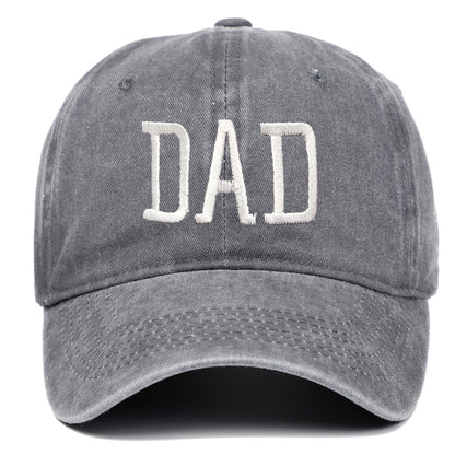 Washed Cotton Embroidered Baseball Cap