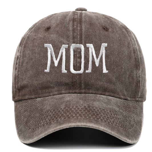 Washed Cotton Embroidered Baseball Cap