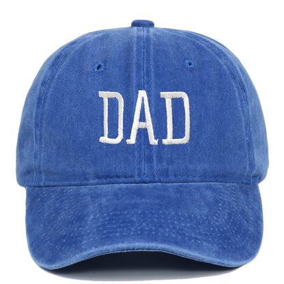 Washed Cotton Embroidered Baseball Cap