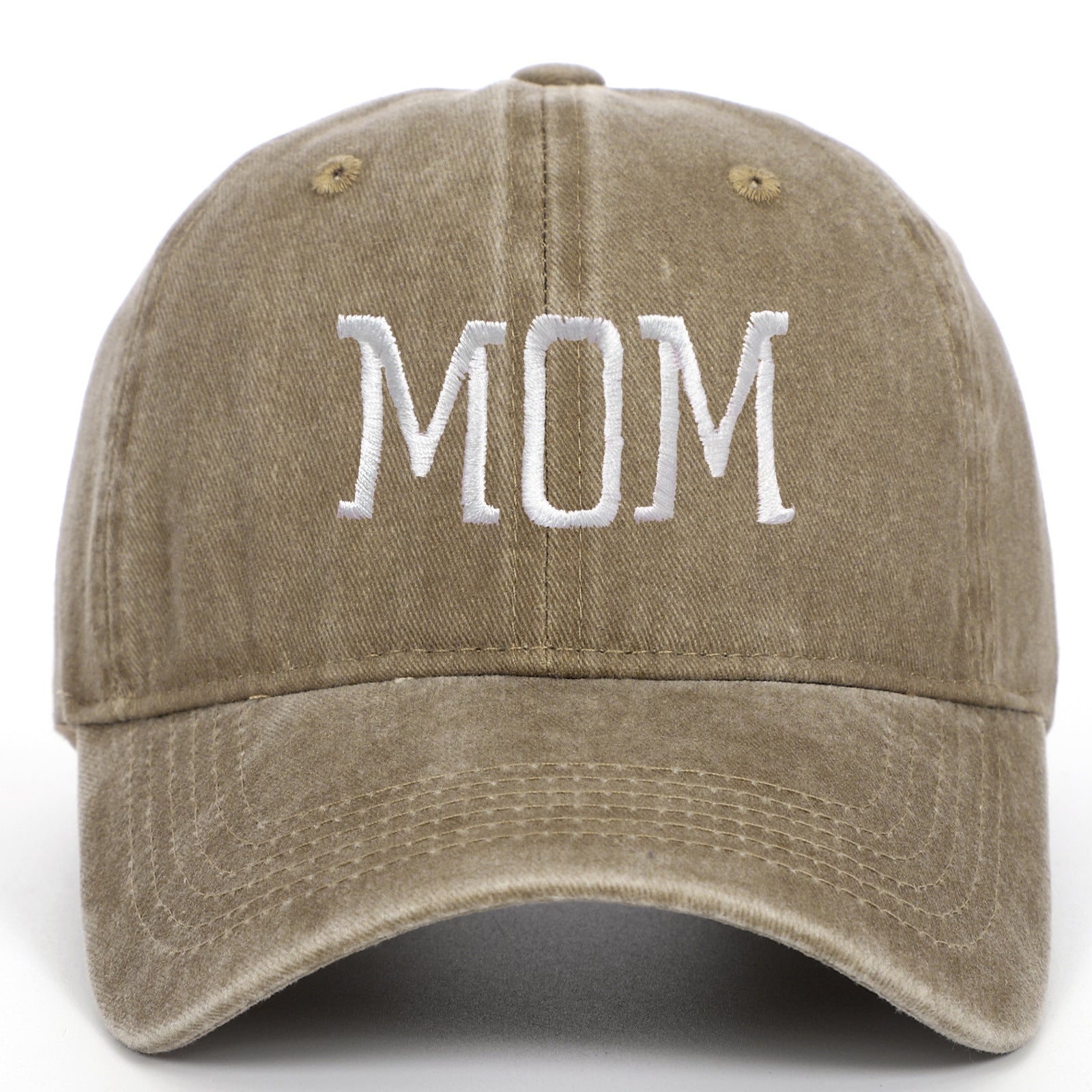Washed Cotton Embroidered Baseball Cap