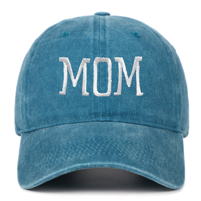 Washed Cotton Embroidered Baseball Cap