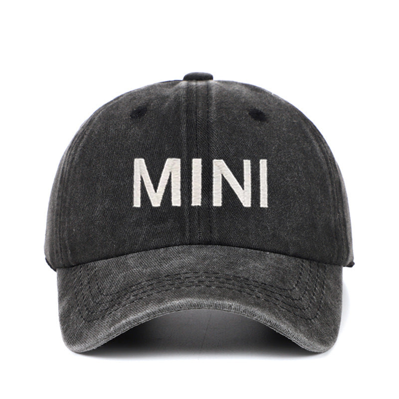 Washed Cotton Embroidered Baseball Cap