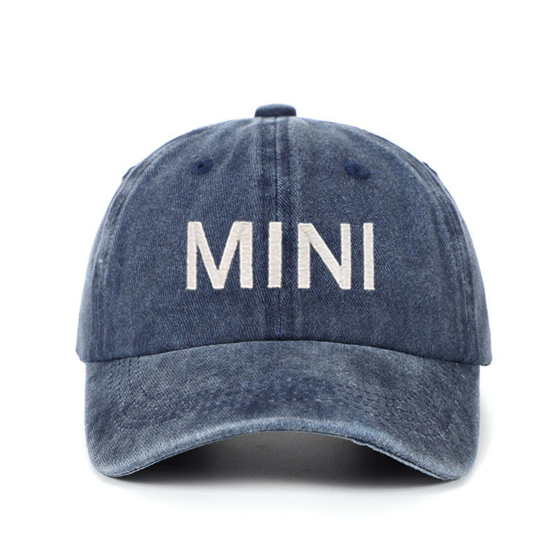 Washed Cotton Embroidered Baseball Cap