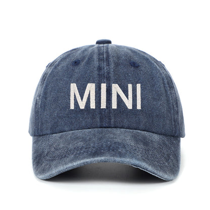 Washed Cotton Embroidered Baseball Cap